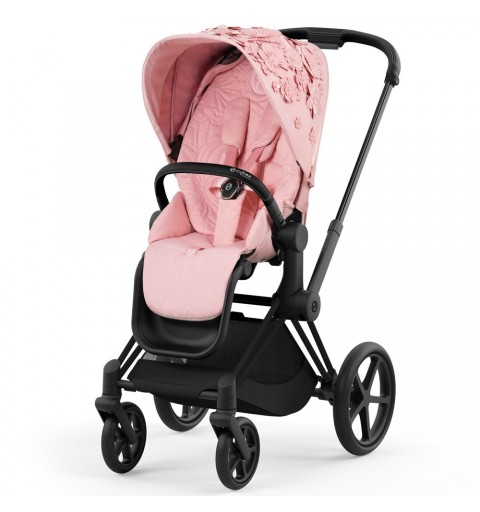 Cybex Priam 4.0 - wózek spacerowy | Simply Flowers Pink